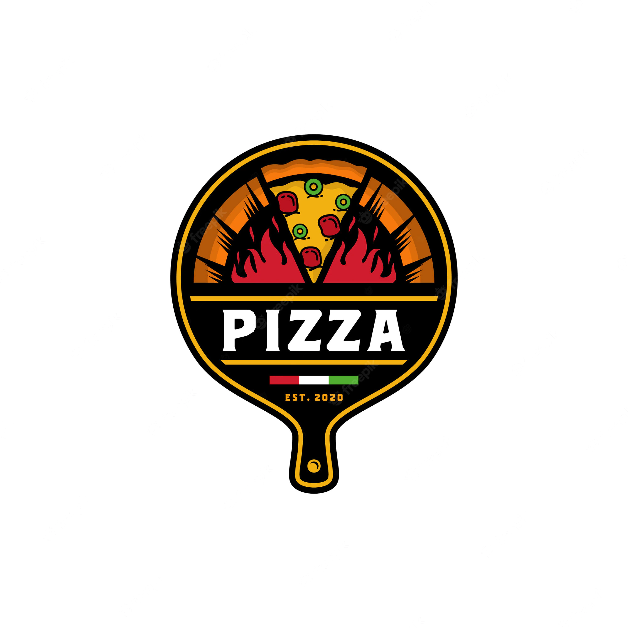 Pizza restaurant logo