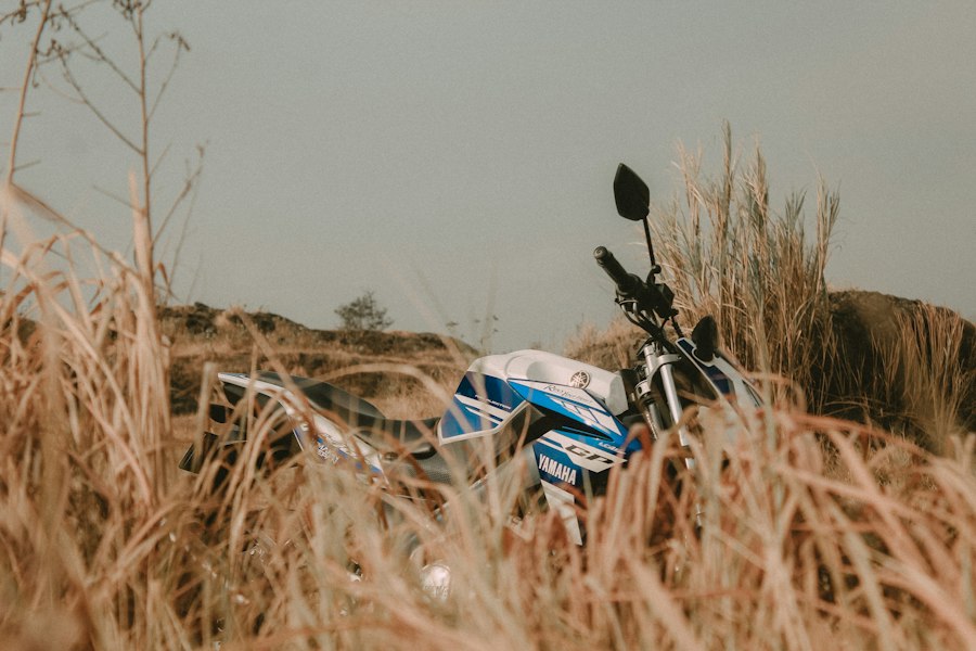 Yamaha WR450F dirt bike